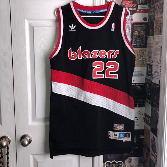 adidas Other - Clyde Drexler 22 Blazers Adidas NBA Jersey